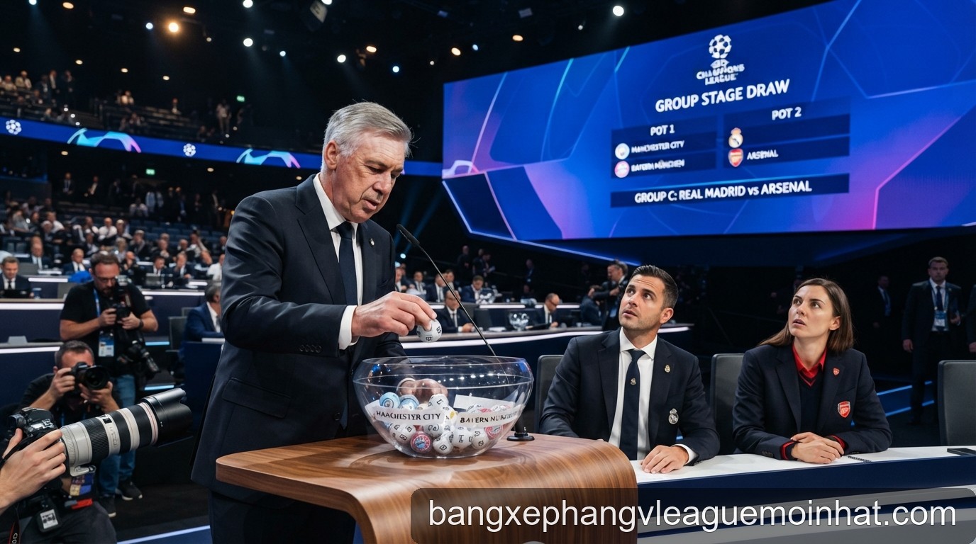 Kết quả bốc thăm Champions League 2026/27: Real Madrid đối đầu Arsenal, bảng đấu tử thần lộ diện - 2