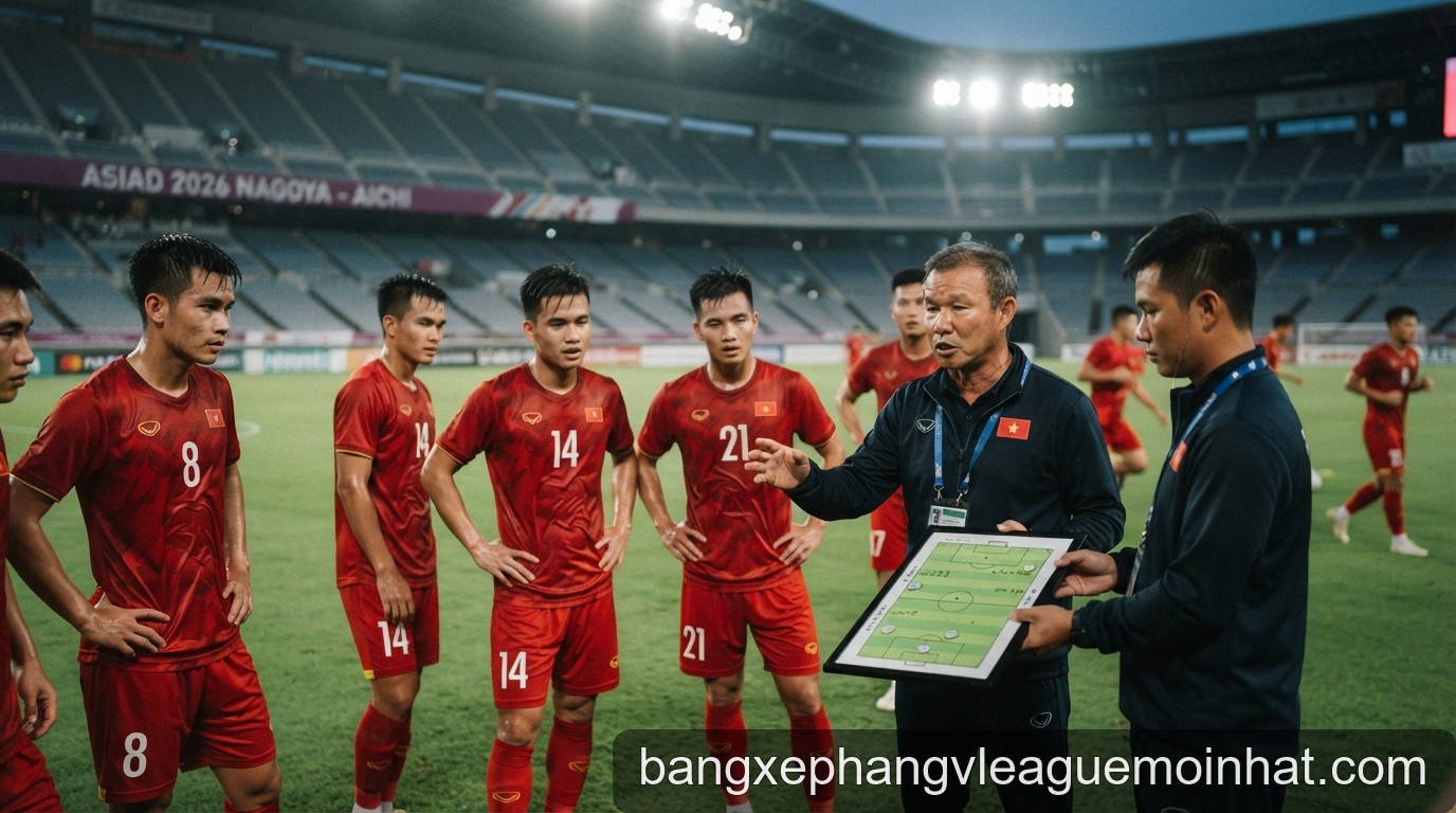 U23 Việt Nam trước thềm ASIAD 2026: Thách thức lực lượng và mục tiêu tứ kết
