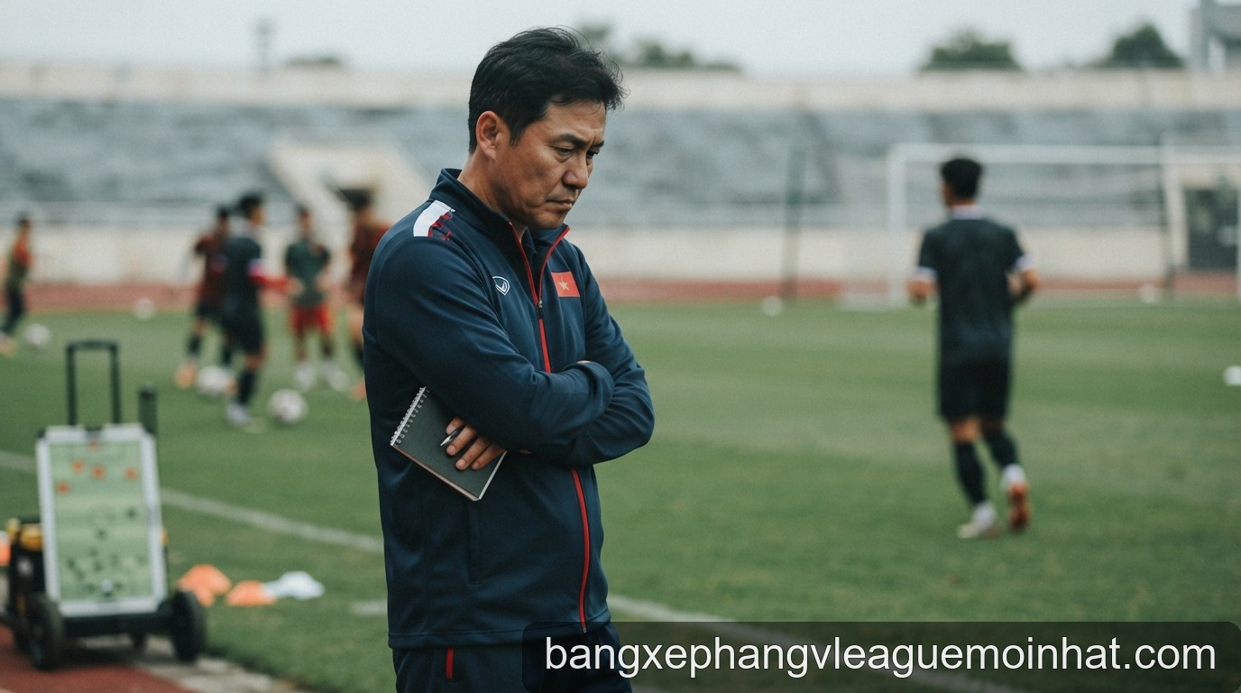 FIFA ASEAN Cup 2026: HLV Kim Sang-sik và bài toán nhân sự sau khi Thành Chung lỡ hẹn